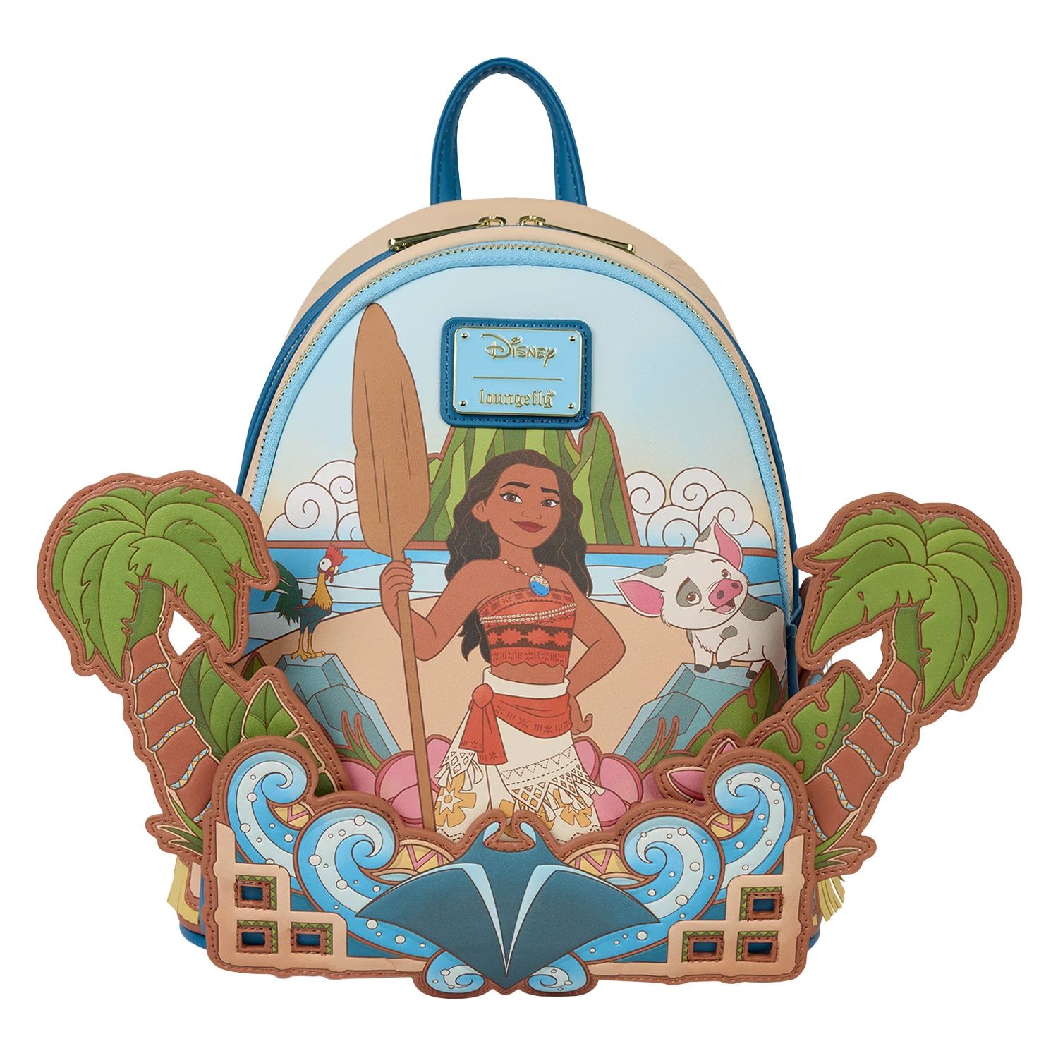 Loungefly – Disney – Moana – Moana of Motunui – Mini Backpack - Afbeelding 2