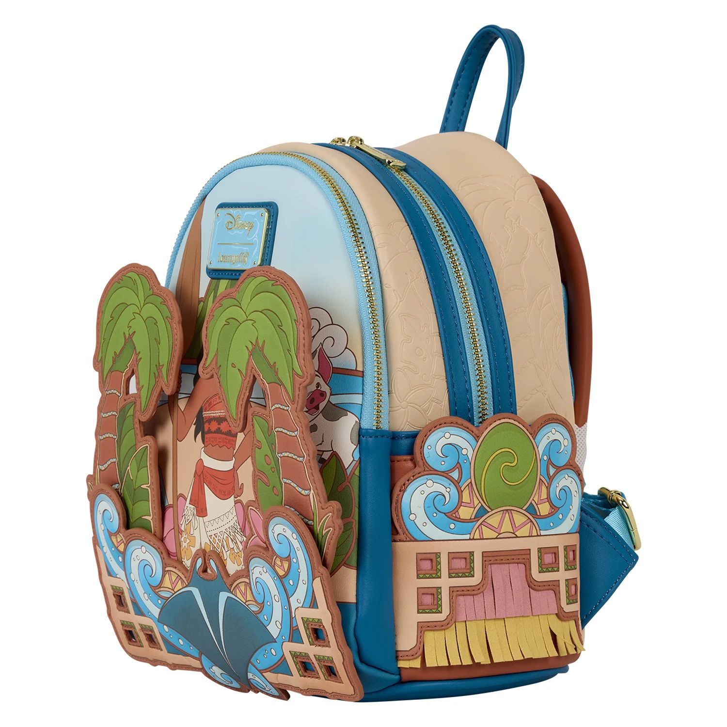 Loungefly – Disney – Moana – Moana of Motunui – Mini Backpack - Afbeelding 3