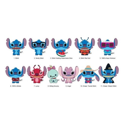 Alternative view of Disney – Plush Bag Clip – Lilo & Stitch – Stitch – Mystery Bag