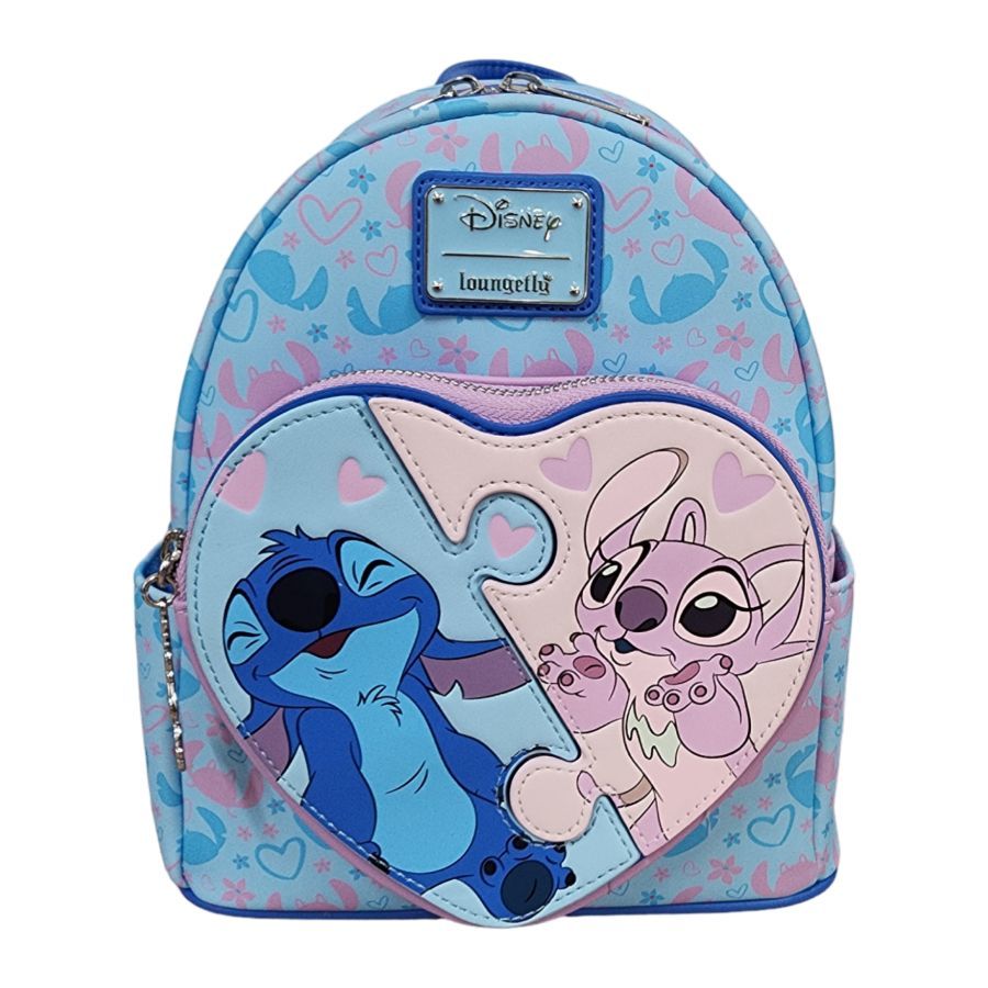 Loungefly – Disney – Stitch & Angel – Exclusive Edition – Mini Backpack