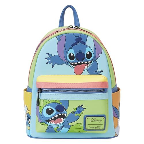 Loungefly – Disney – Jaase Stitch Colorblock – Mini Backpack (Exclusive)