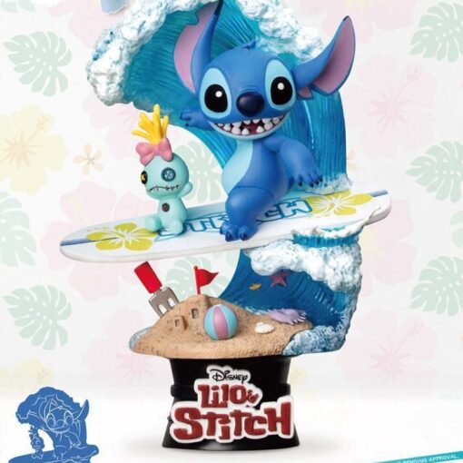 Beast Kingdom – Disney – Stitch Surf – D-Stage Diorama 15cm