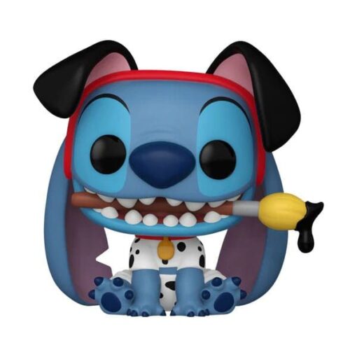 Alternative view of Funko – Disney – Lilo & Stitch – Stitch in 101 Dalmatians Pongo Costume – POP! N°1462