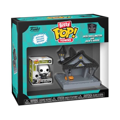 Alternative view of Funko – The Nightmare Before Christmas – Jack Skellington & Jack’s House – Bitty Pop! Town