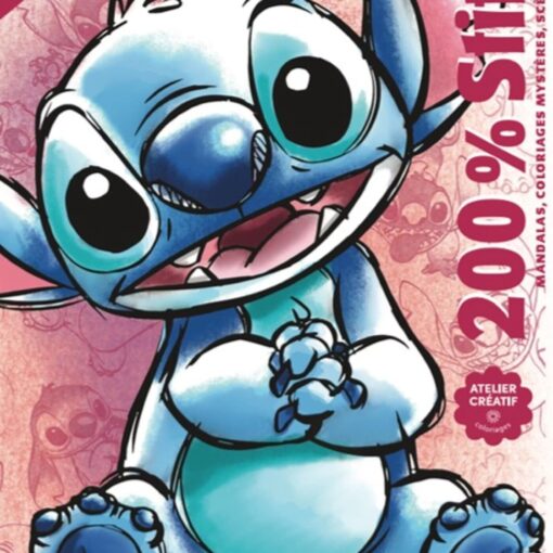 Disney Stitch kleurboek – 200% Stitch – Hachette Heroes