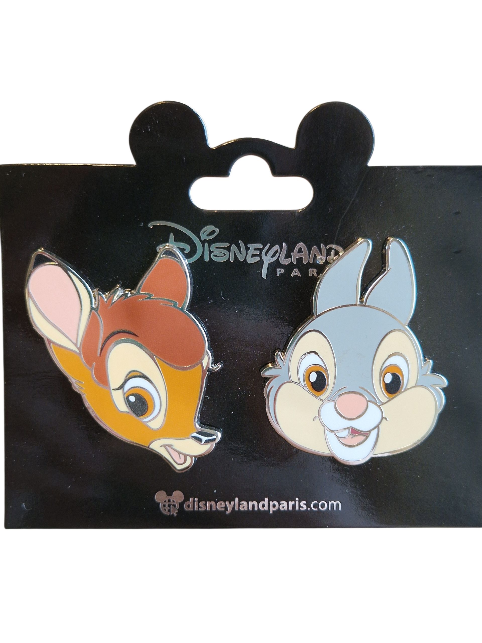 Disney Pin Set – Bambi & Thumper Heads – DLP Exclusive
