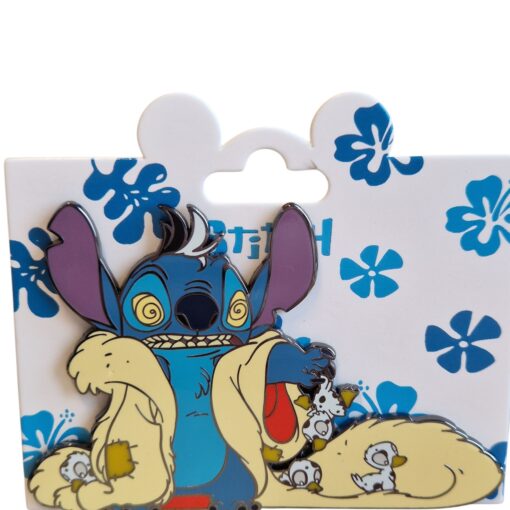 Disney Pin – Lilo & Stitch – Stitch als Cruella met Dalmatian Ducks – DLP Exclusive
