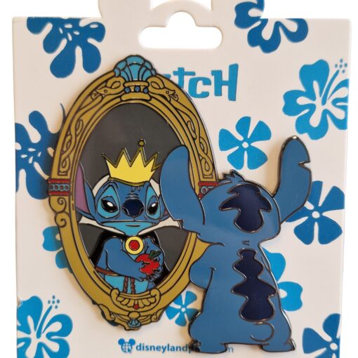 Disney Pin – Lilo & Stitch – Stitch & Evil Queen Mirror – DLP Exclusive