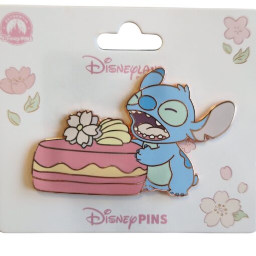 Disney Pin – Lilo & Stitch – Stitch Eet Taart – Pastel – DLP Exclusive