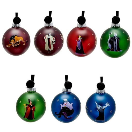 Alternative view of Disney – Villains – Set van 7 Kerstballen – Widdop