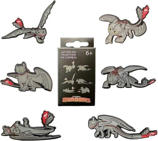 How to Train Your Dragon Toothless Funko Blind Box Enamel Pin