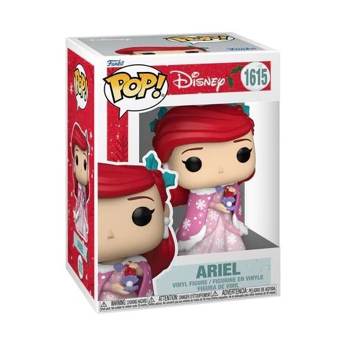 Alternative view of Funko – Disney Princess Holiday – Ariel – POP! N°1615