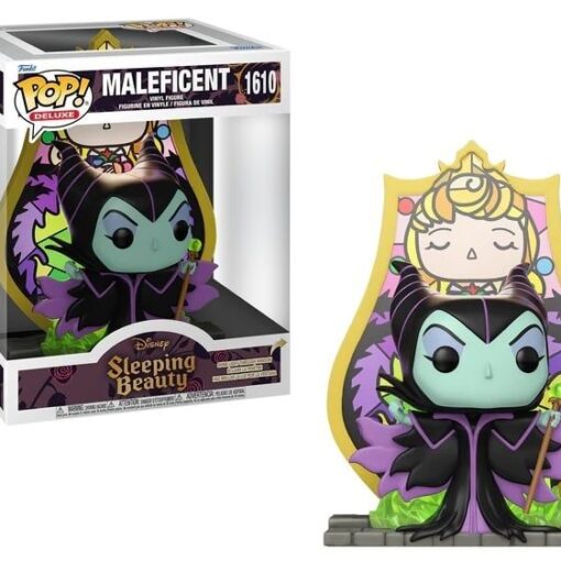 Funko – Disney Villains – Maleficent (Stained Glass) – POP! Deluxe N°1610