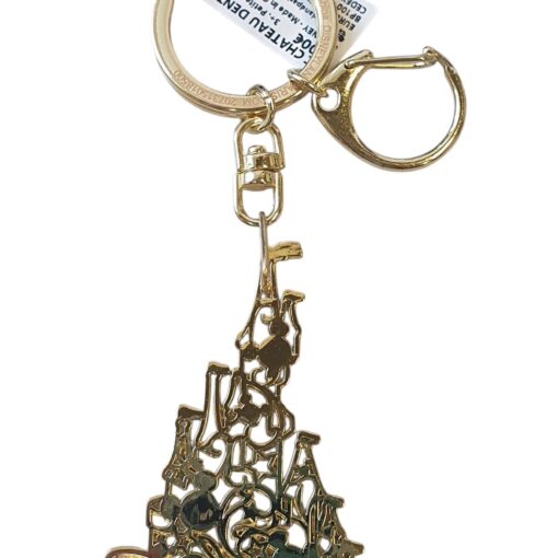 DISNEYLAND PARIS – Goudkleurig Kasteel – Silhouet Sleutelhanger