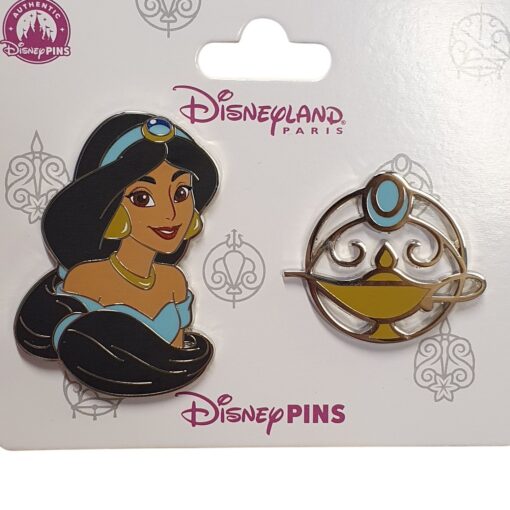 Disneyland Paris – Jasmine – 2 Pin Set – Collector Pin – DLP Exclusive
