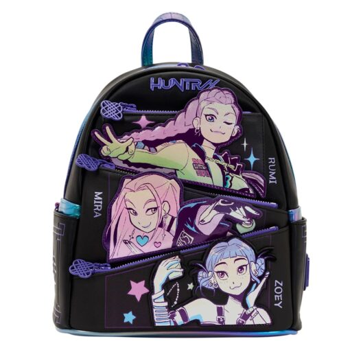Loungefly – K-POP DEMON HUNTERS – Huntrix – Mini Backpack