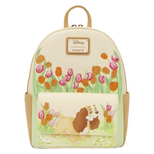Loungefly – Lady and the Tramp – Pastel Tulip – Mini Backpack