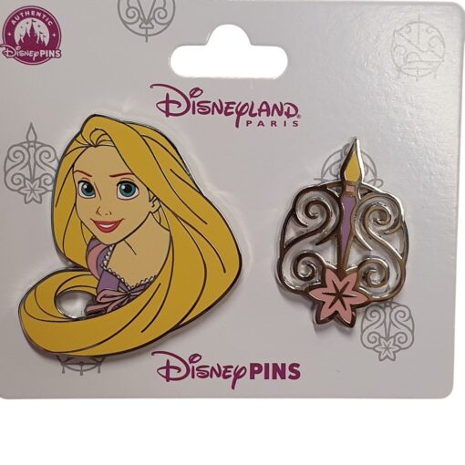 Disneyland Paris – Rapunzel – 2 Pin Set – Collector Pin – DLP Exclusive