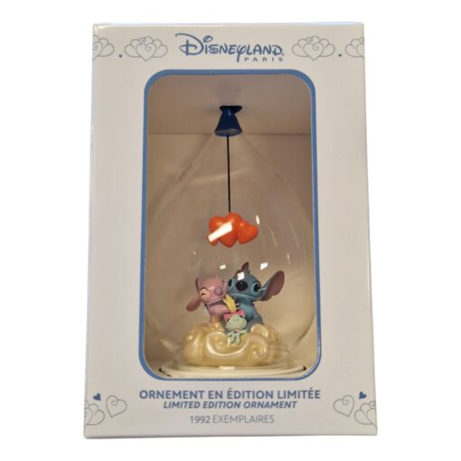 Disneyland Paris – Stitch & Angel – Ornament – DLP Exclusive