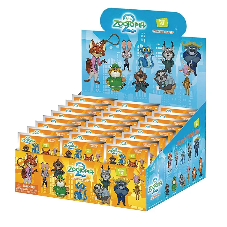 Zootopia 2 – Series 68 – 3D Foam Bag Clip