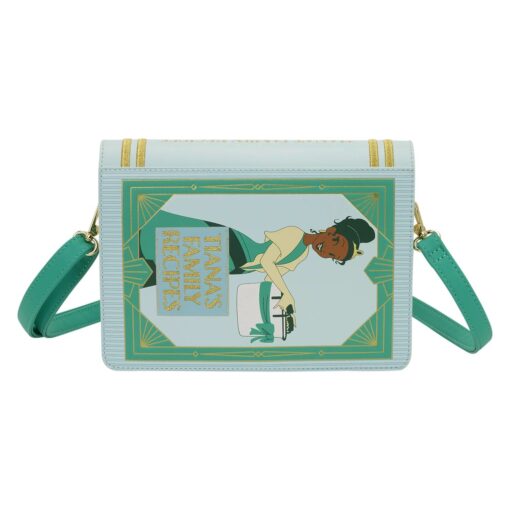 Loungefly – Disney Princess – Tiana Recipe Book – Crossbody Bag