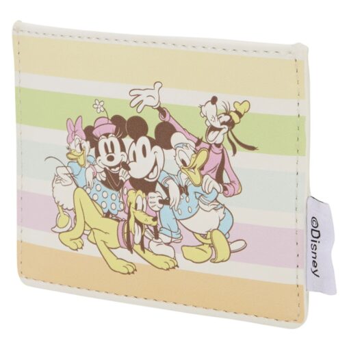 Alternative view of Loungefly – Mickey & Friends – Rainbow Stripes – Cardholder