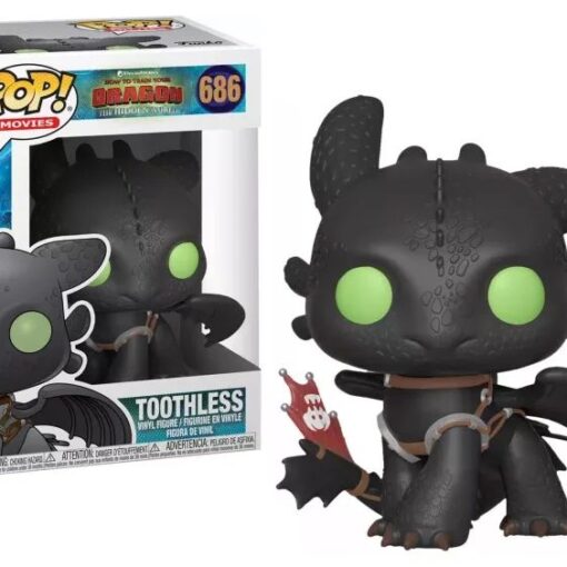 Funko – Dragons 3 – Toothless – POP! N°686