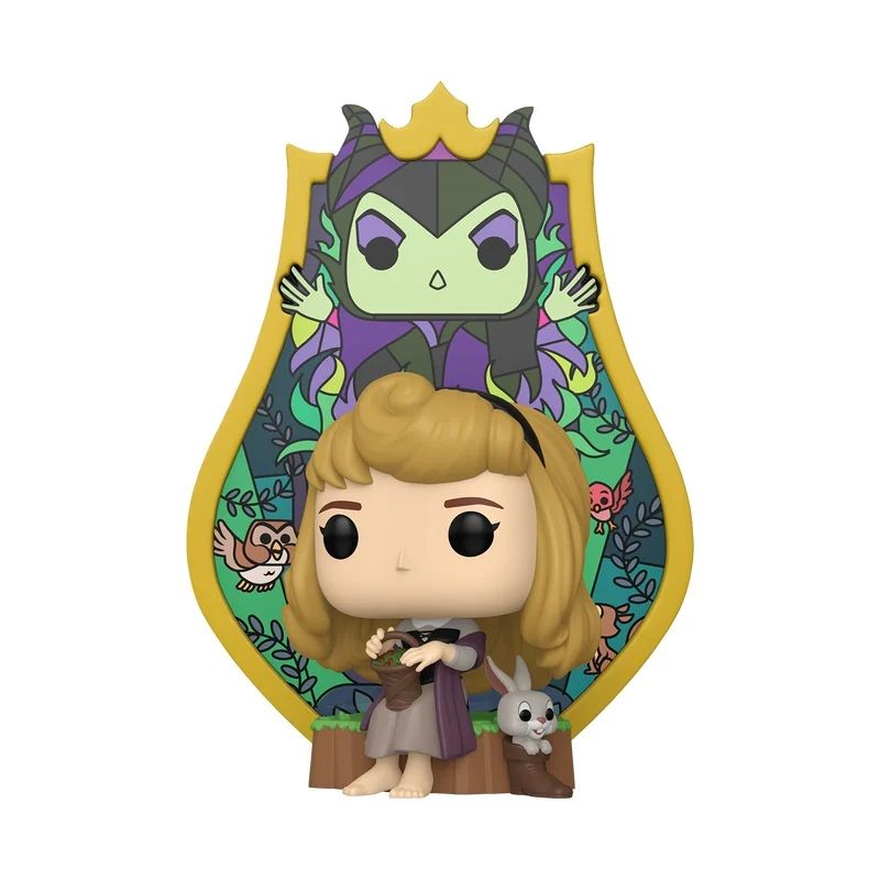 Funko – Sleeping Beauty – Aurora (Stained Glass) – POP! Deluxe N°1703 *doos light beschadigd - Afbeelding 3
