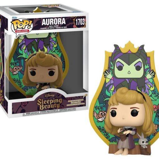 Funko – Sleeping Beauty – Aurora (Stained Glass) – POP! Deluxe N°1703 *doos light beschadigd