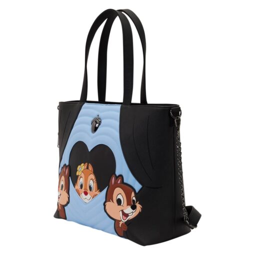 Alternative view of Loungefly – Disney Chip ’n Dale – Two Chips and a Miss – Tote Bag