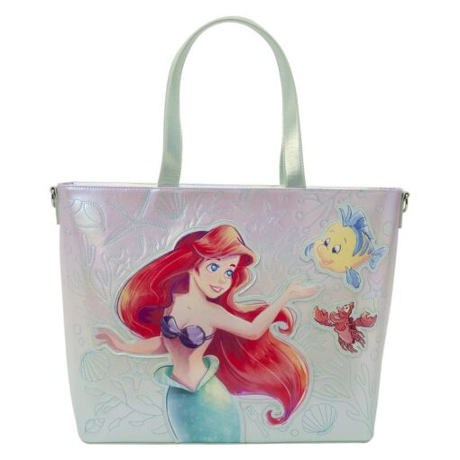 Alternative view of Loungefly – Disney The Little Mermaid – Ariel & Flounder – Tote Bag