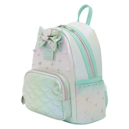 Alternative view of Loungefly – Disney The Little Mermaid – Iridescent Pearl – Mini Backpack