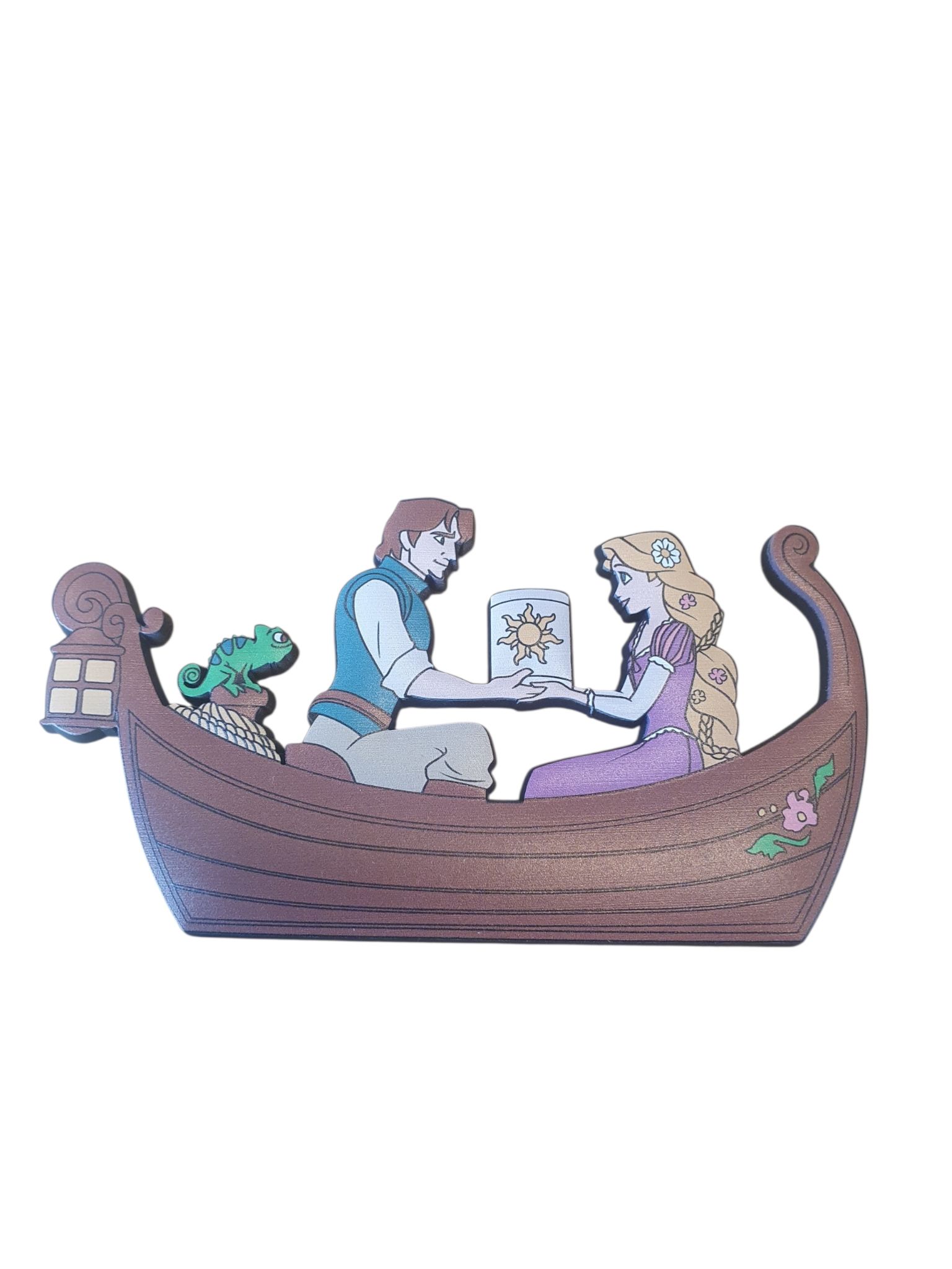 Disneyland Paris – Tangled – Rapunzel Boot Scène Magneet