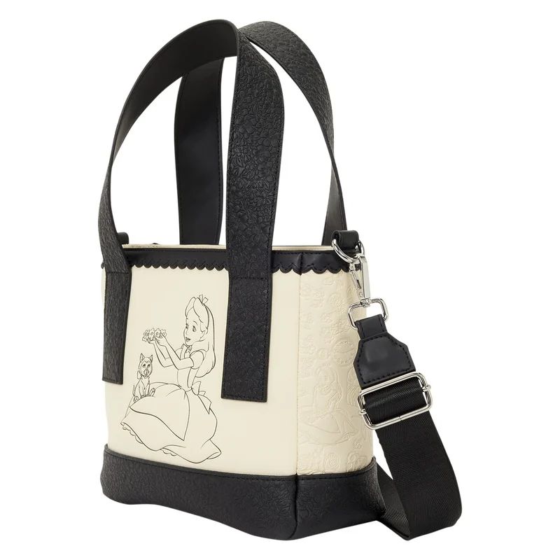 Loungefly – Alice in Wonderland – Alice & Dinah Crossbody Bag – Crossbody Bag - Afbeelding 2