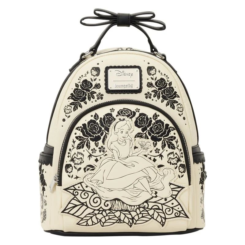 Loungefly – Alice in Wonderland – Floral Alice Mini Backpack – Mini Backpack