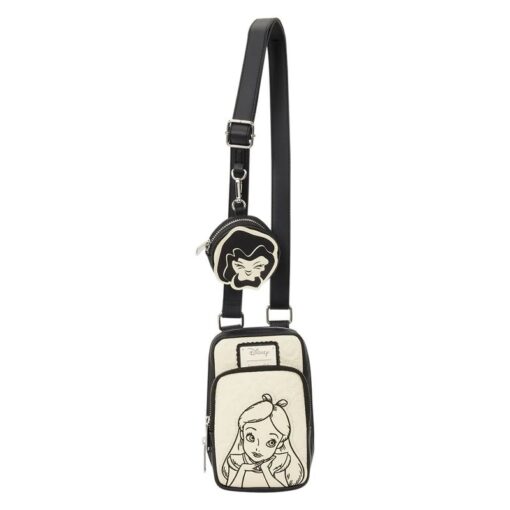 Loungefly – Alice in Wonderland – Alice Sling Crossbody – Sling Crossbody Bag