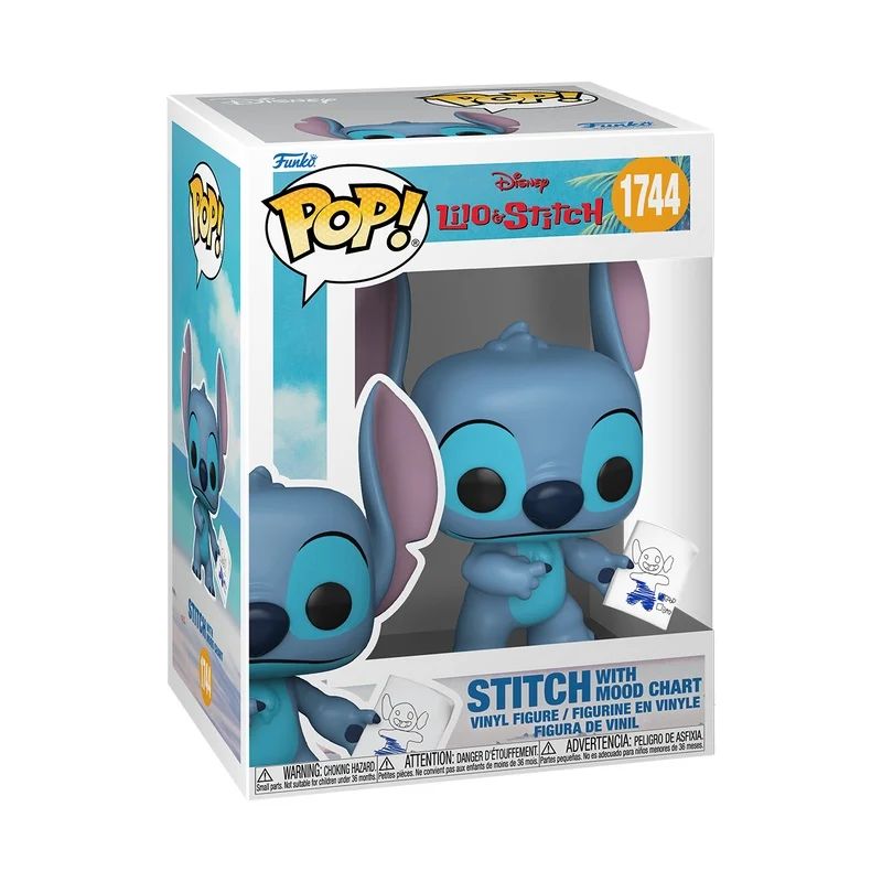 Funko – Lilo & Stitch – Stitch with Mood Chart – POP! N°1744 - Afbeelding 2