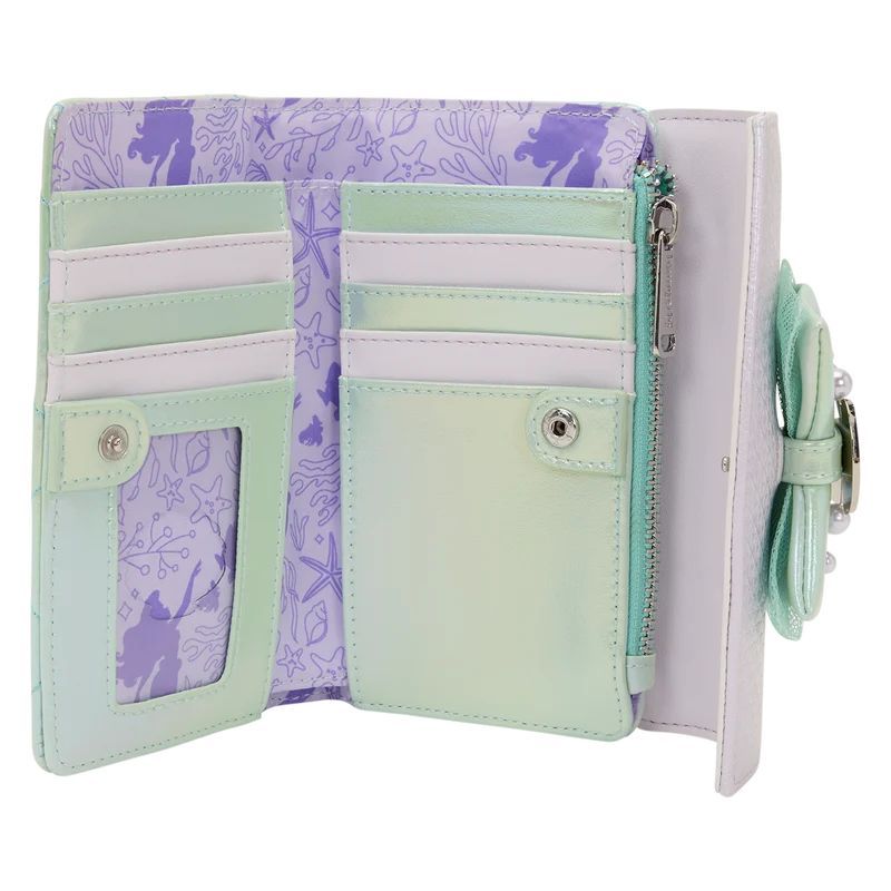Loungefly – The Little Mermaid – Iridescent Pearl Wallet – Wallet - Afbeelding 3
