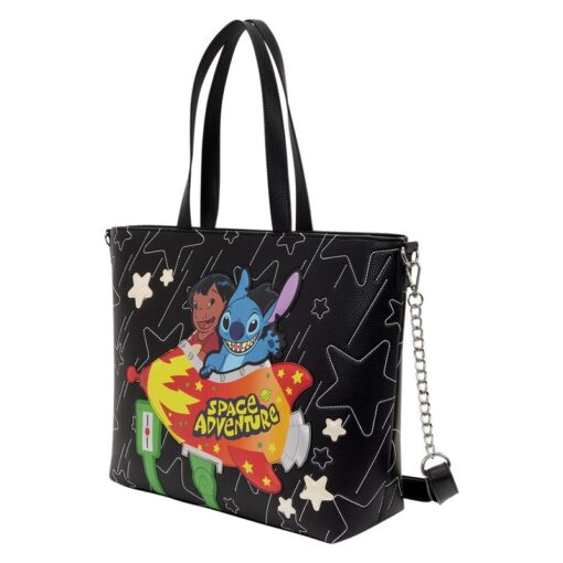 Alternative view of Loungefly – Lilo & Stitch – Space Adventure Tote Bag – Tote Bag