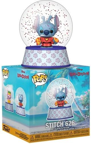Disney – Lilo & Stitch – Stitch Mini Glitter Globe – Keuze uit 4 Soorten