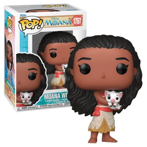Funko POP! Disney No. 1767 - Moana - Moana with Pua