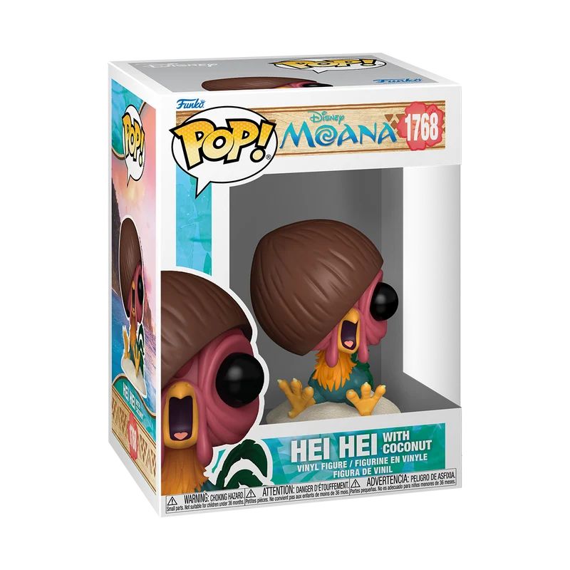 Funko POP! Disney No. 1768 - Moana - Hei Hei with Coconut - Afbeelding 3