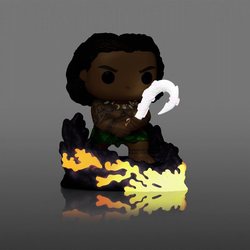 Funko POP! Premium Disney No. 1764 - Moana - Maui (GW) - Afbeelding 4