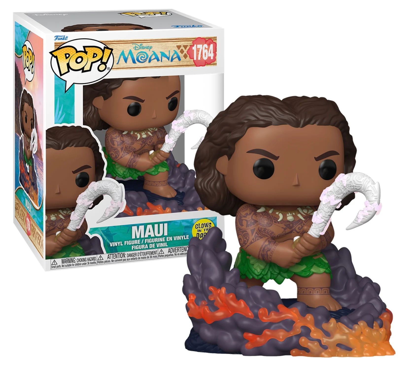 Funko POP! Premium Disney No. 1764 - Moana - Maui (GW)