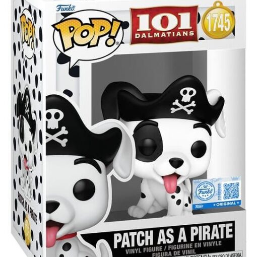 Alternative view of Funko POP! Disney – Patch (Piratenkostuum) – 101 Dalmatiërs