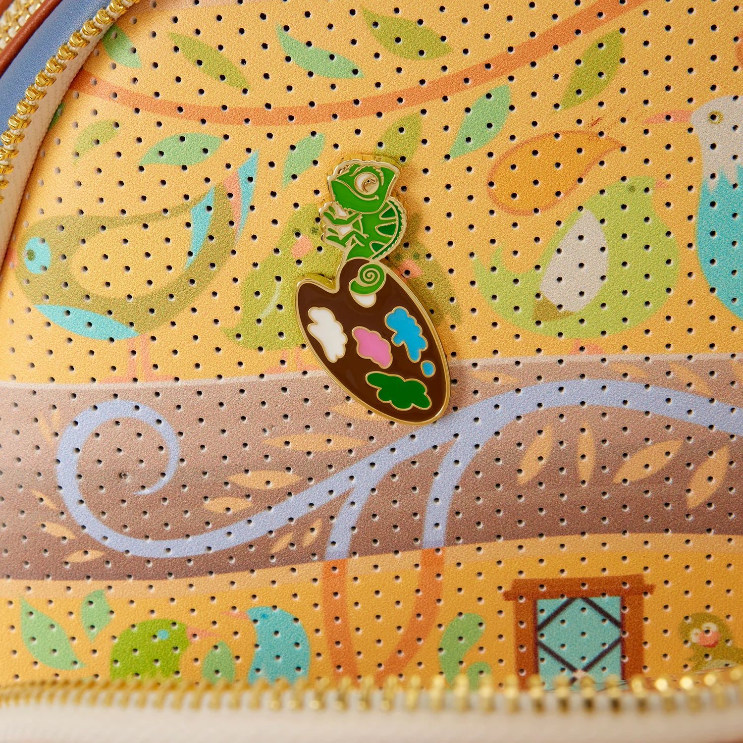 Loungefly – Disney Tangled – Rapunzel Painting – Mini Backpack - Afbeelding 5
