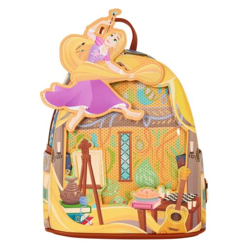 Loungefly – Disney Tangled – Rapunzel Painting – Mini Backpack