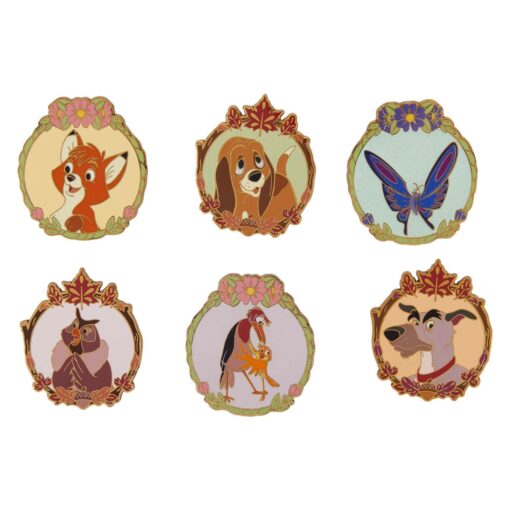 Alternative view of Funko – Disney The Fox and the Hound (Frank en Frey) - Blind Box Enamel Pins