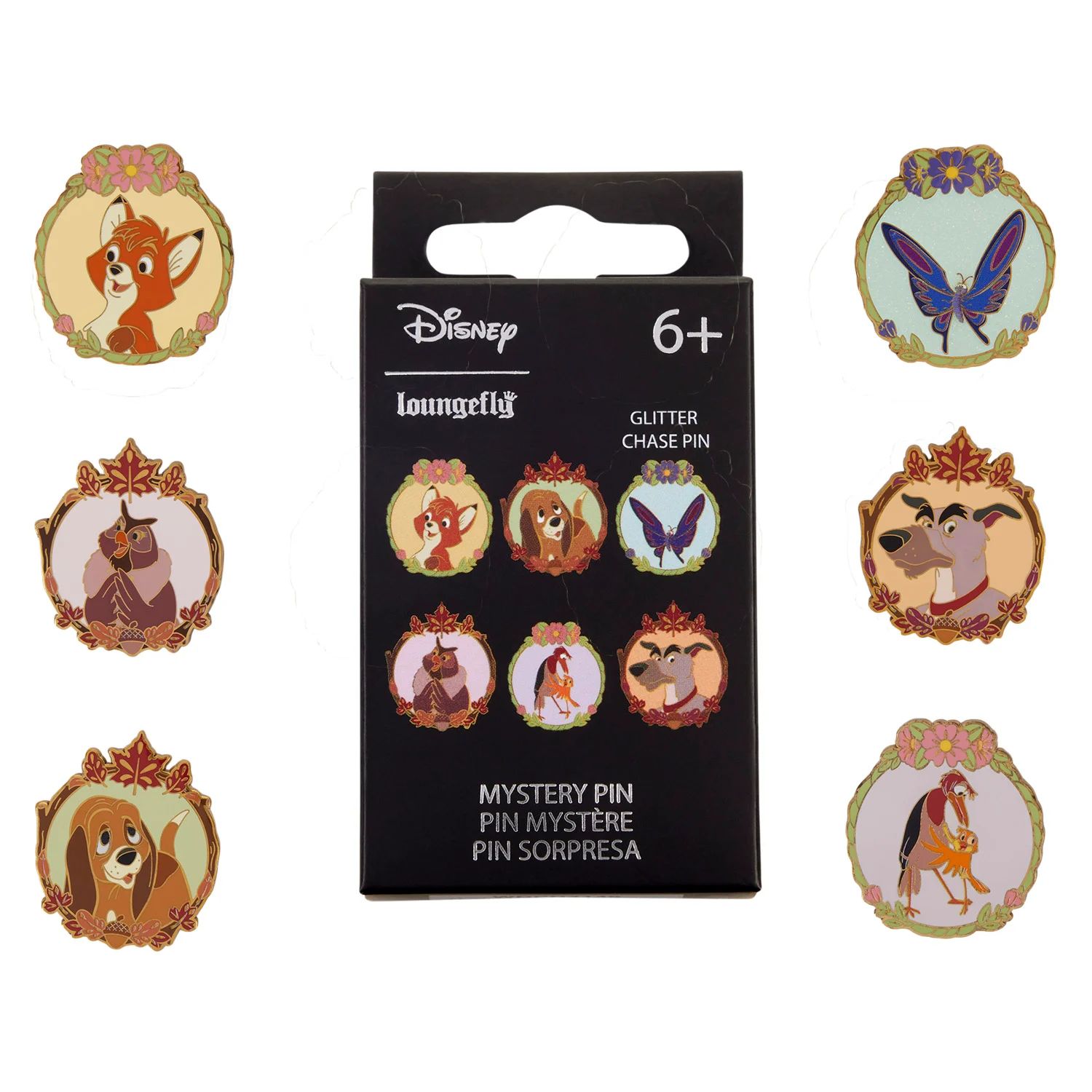 Funko – Disney The Fox and the Hound (Frank en Frey) - Blind Box Enamel Pins