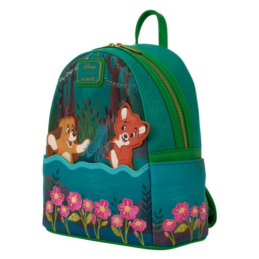 Alternative view of Loungefly – Disney The Fox and the Hound (Frank en Frey) -  Mini Backpack